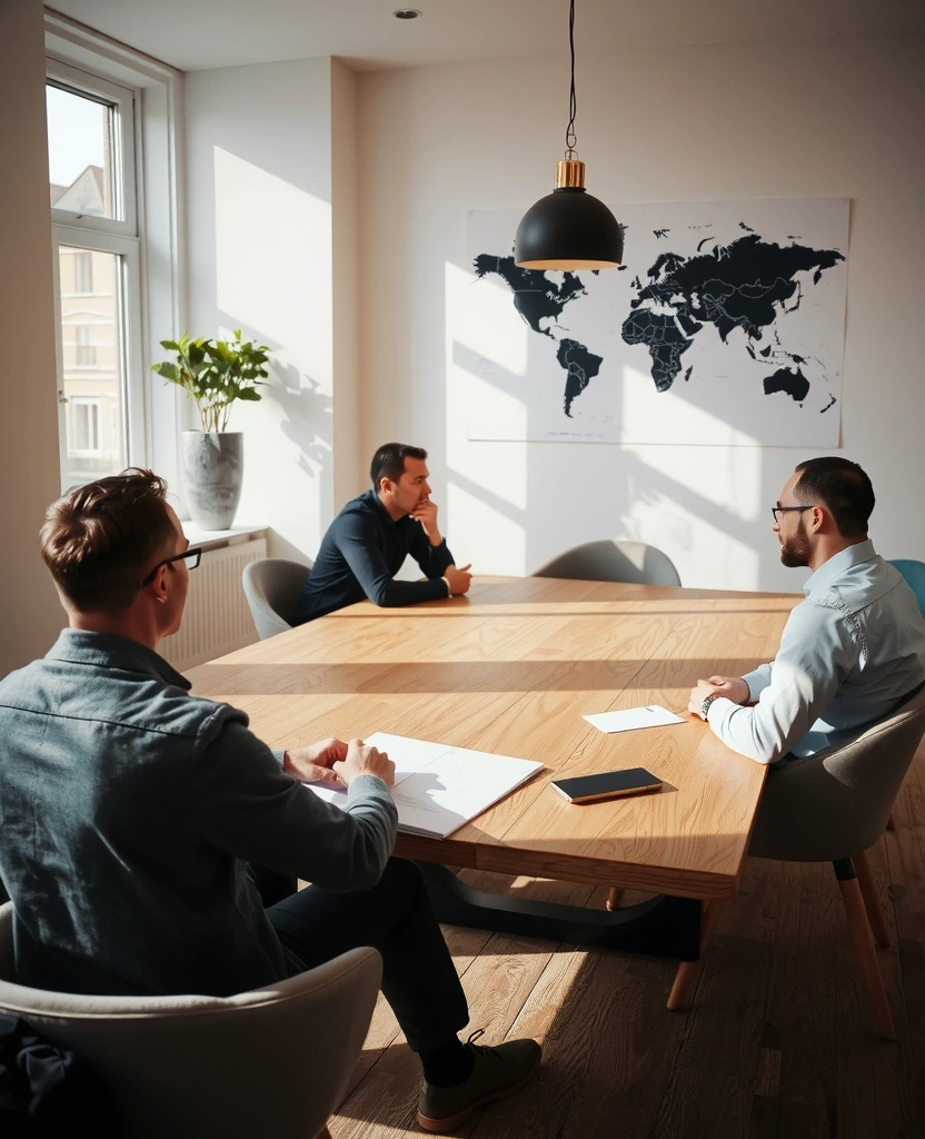 Tým leadnexo v kanceláři na Letohradské 44